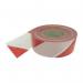 Redwhite Striped Tape,non Adhesive (70 mm X 500 M) 425005