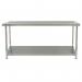 Stainless steel food preparation tables 425056