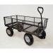 Industrial turntable platform trucks with mesh or plywood bases 425073