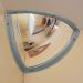 Institutional Wall Mountss Security Mirror 250 X 250 mm 425100