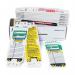 Laddertag Pack of 10 Holders, 10 Inserts, 1 Pen 425121