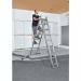 Hymer Alupro Black Linesmart Base Combination Ladder 3 X 10 425232