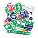 Health and Safety Poster Pack,non Adhesive 1 mm Rigid Pvc Board 425247