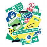 Health and Safety Signagepack, Self Adhesive Vinyl 425249