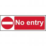 No Entry - Sav (300 X 100 Mm) 425377