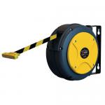 Extra long wall mounted retractable belt barrier reel 425463