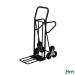 Kongamek heavy duty stairclimbing sack truck, capacity 200kg, black 425507