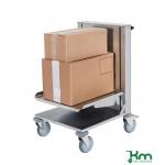 Kongamek self levelling stock trolley, 304 stainless steel 425510