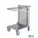 Kongamek self levelling stock trolley, 304 stainless steel 425510