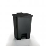 Coloured pedal bins, 15L black 425738