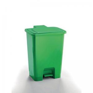 Coloured pedal bins, 30L green 425744