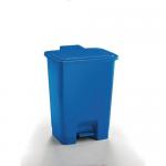 Coloured pedal bins, 30L blue 425746