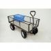 Industrial turntable platform trucks with mesh or plywood bases, & drop-in plywood deck 425915