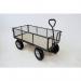 Industrial turntable platform trucks with mesh or plywood bases, & drop-in plywood deck 425915