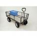 Industrial turntable platform trucks with mesh or plywood bases, & drop-in plywood deck 425916