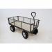 Industrial turntable platform trucks with mesh or plywood bases, & drop-in plywood deck 425917