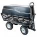 Tipping turntable platform truck with plastic liner - capacity 300kg 426013