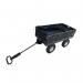 Mesh turntable platform truck with plastic liner and tool tray 426014