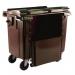 4 wheeled bin with drop down front 426088