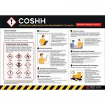 Safety Poster : Coshh- Pvc Poster (594 X 420 Mm) 426203