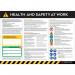 Safety Poster : Health & Safetyat Work Guide - Pvc Poster (594 X 420 Mm) 426209
