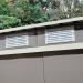 Metal garden shed store with pent roof 426276