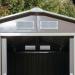 Metal garden shed store with apex roof 426280