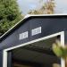 Metal garden shed store with apex roof 426285