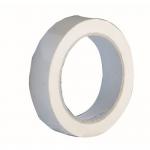 Tape - Coloured Vinyl Roll Width 25 Mmwhite - 6 Rolls 426328
