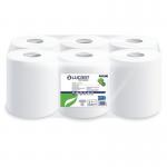 Easy 400 We Embossed 120 Mt X 175 Mmwhite Centre Feed Roll Case of 6 426406