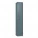 Steel Locker - Flat Top, Slate Grey Body and Door 1 Door- Cam Lock - H 1800 X W 300 X D 380 426442