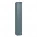 Steel Locker - Flat Top, Slate Grey Body & Door 1 Door- Hasp & Staple Lock - H 1800 X W 300 X D 380 426443