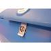 Lockable plastic storage bins, 200L blue 426477