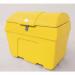 Lockable plastic storage bins, 200L yellow 426480