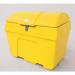 Lockable plastic storage bins, 400L yellow 426484