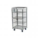 Linen trolley with folding shelves 426485