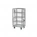 Linen trolley with folding shelves 426485