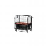 Order picking and stock trolley, with double doors, 1000mm height 426487