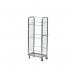 Order picking and display trolley with adjustable shelves 426488