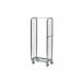 Order picking and display trolley with adjustable shelves 426488