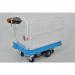 Slingsby powered Go-Far platform truck with 4-sided cage & detachable gated sides 426497