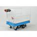 Slingsby powered Go-Far platform truck with 4-sided cage & detachable gated sides 426497