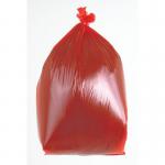 90L Coloured bin bags, red CHSA 15kg 426508