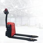 1500kg fully electric lithium powered pallet truck, 680 x 1000mm forks 426527