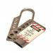 25 mm Stainless Steellockout Hasp - Nickel Plated 426585