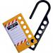 25 mm Stainless Steellockout Hasp (black & Yellow) 426586