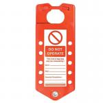 Aluminium Lockout Sign Hasp 426597