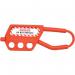 Non-conductive Lockouthasp - 3 Holes (6 mm Thread) 426646