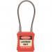 Safety Padlock with Wire Shackle 426660