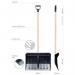 Eco snow pusher shovel 426681